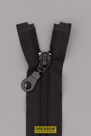 #5 Separating Zipper 75cm (30") Black