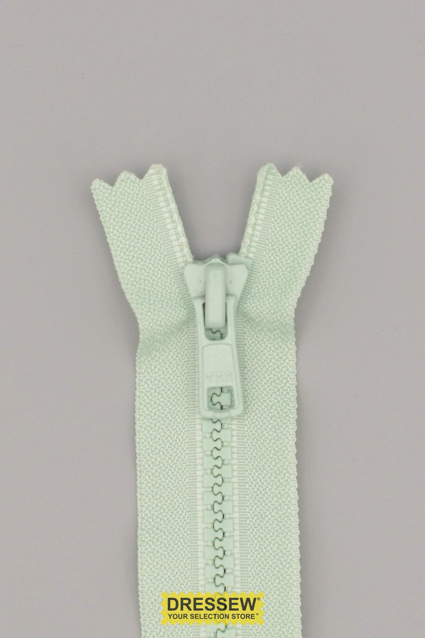 #5 Vislon Closed End Zipper 25cm (10") Light Mint