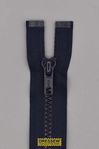 #5 Vislon Separating Zipper 30cm (12") Navy