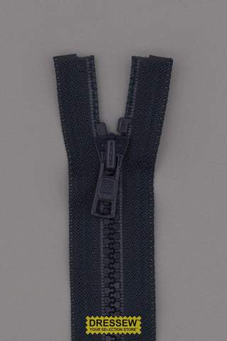 #5 Vislon Separating Zipper 40cm (16") Navy