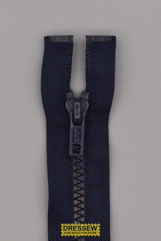 #5 Vislon Separating Zipper 45cm (18") Navy