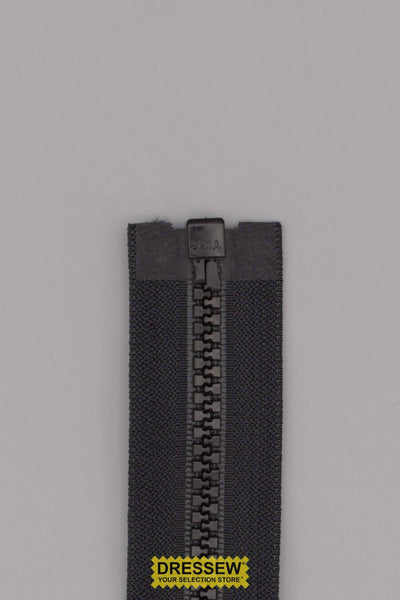 #5 Vislon Separating Zipper 48cm (19") Black