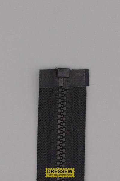 #5 Vislon Separating Zipper 55cm (22") Black