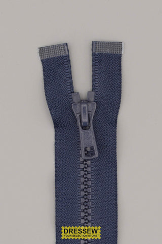 #5 Vislon Separating Zipper 60cm (24") Navy