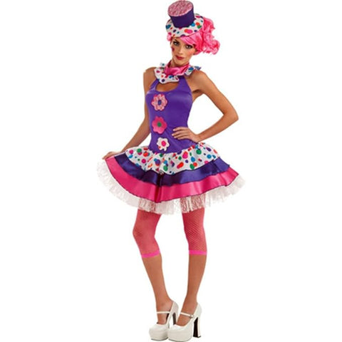 Jellybean Clown Costume Adult - Small