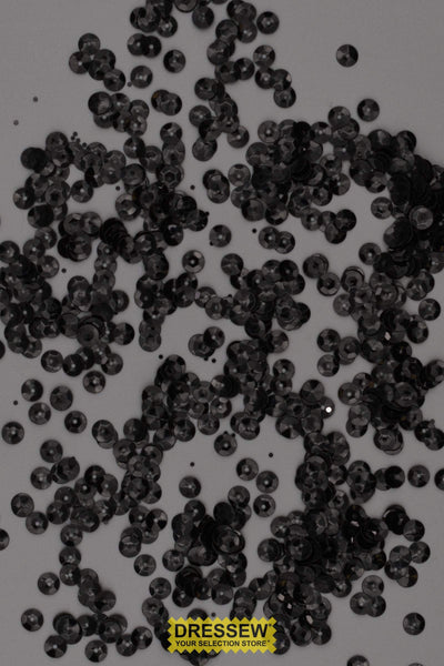 5mm Cup Sequins Black