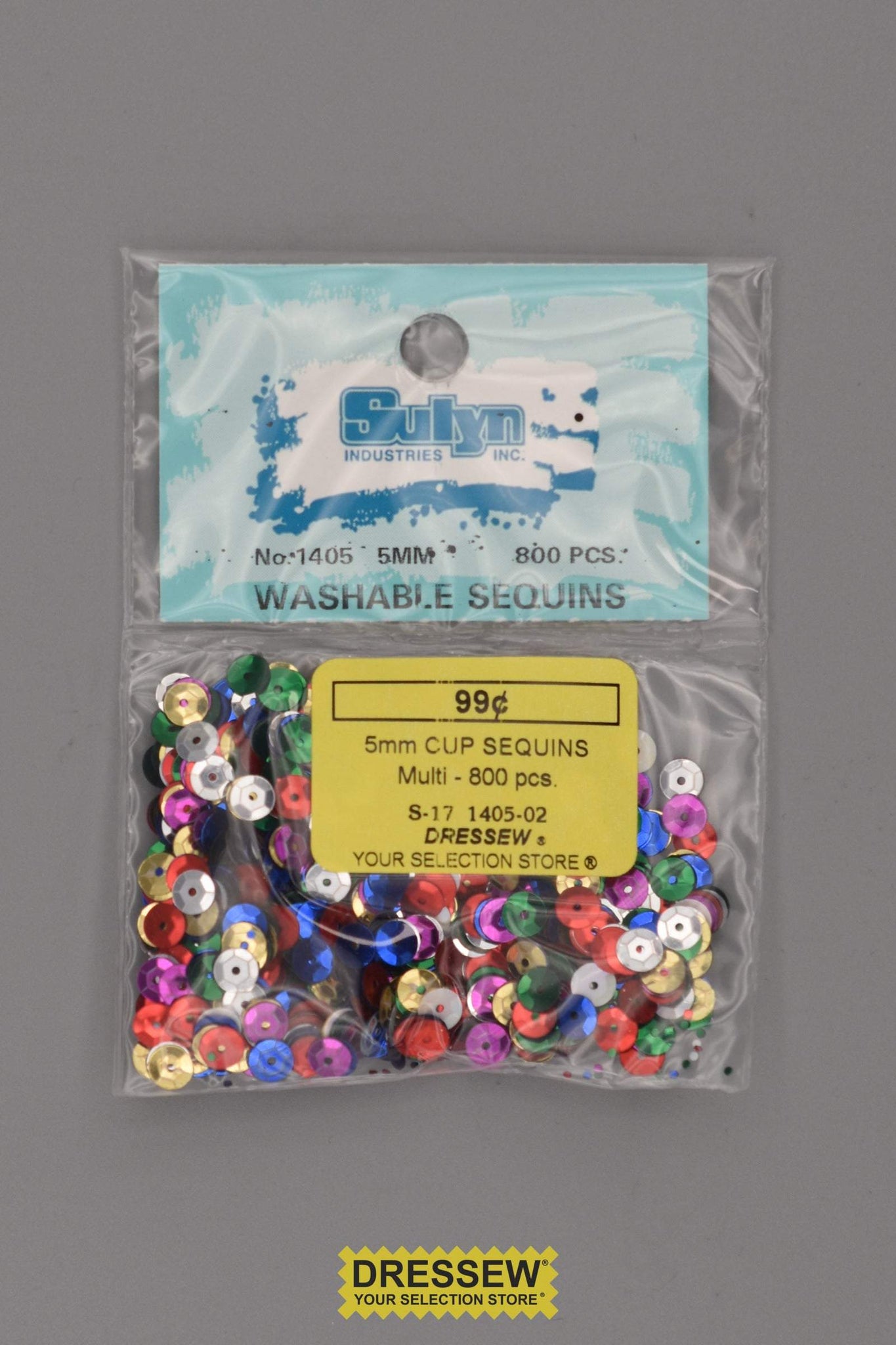 5mm Cup Sequins Multi