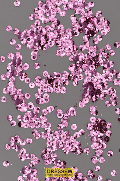 5mm Cup Sequins Pink
