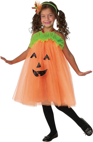 Tutu Pumpkin Costume Child - Medium