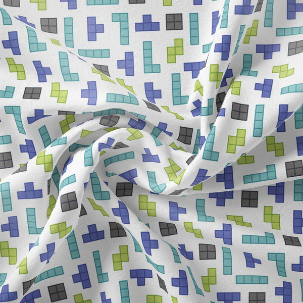 80's Arcade Blocks White / Multi