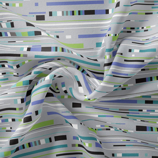 80's Arcade Glitch Light Grey / Multi