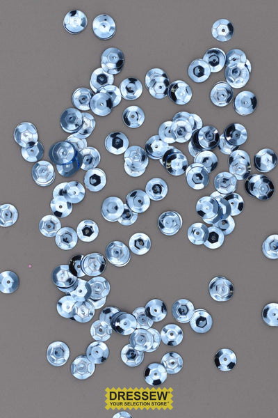 8mm Cup Sequins Light Blue