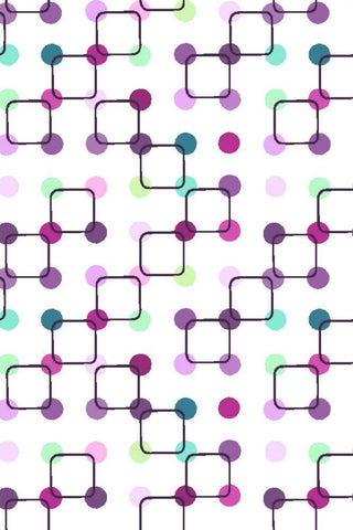 A Day Away Connect The Dots By Renee Fly For Cotton + Steel Plummy