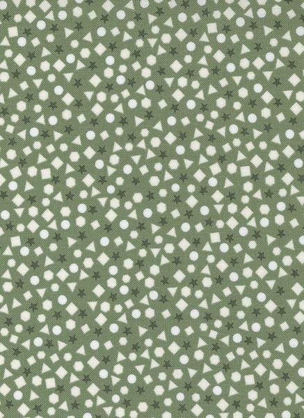 ABC XYZ Shapes By Stacy Iest Hsu For Moda Green