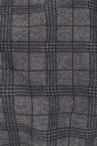 Aberdine Plaid Knit Grey / Ink