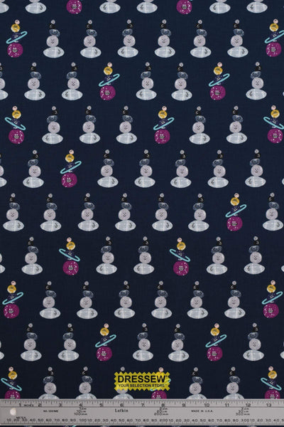 Across The Universe Dark Side of the Moon Cotton + Steel Dark Teal Neon