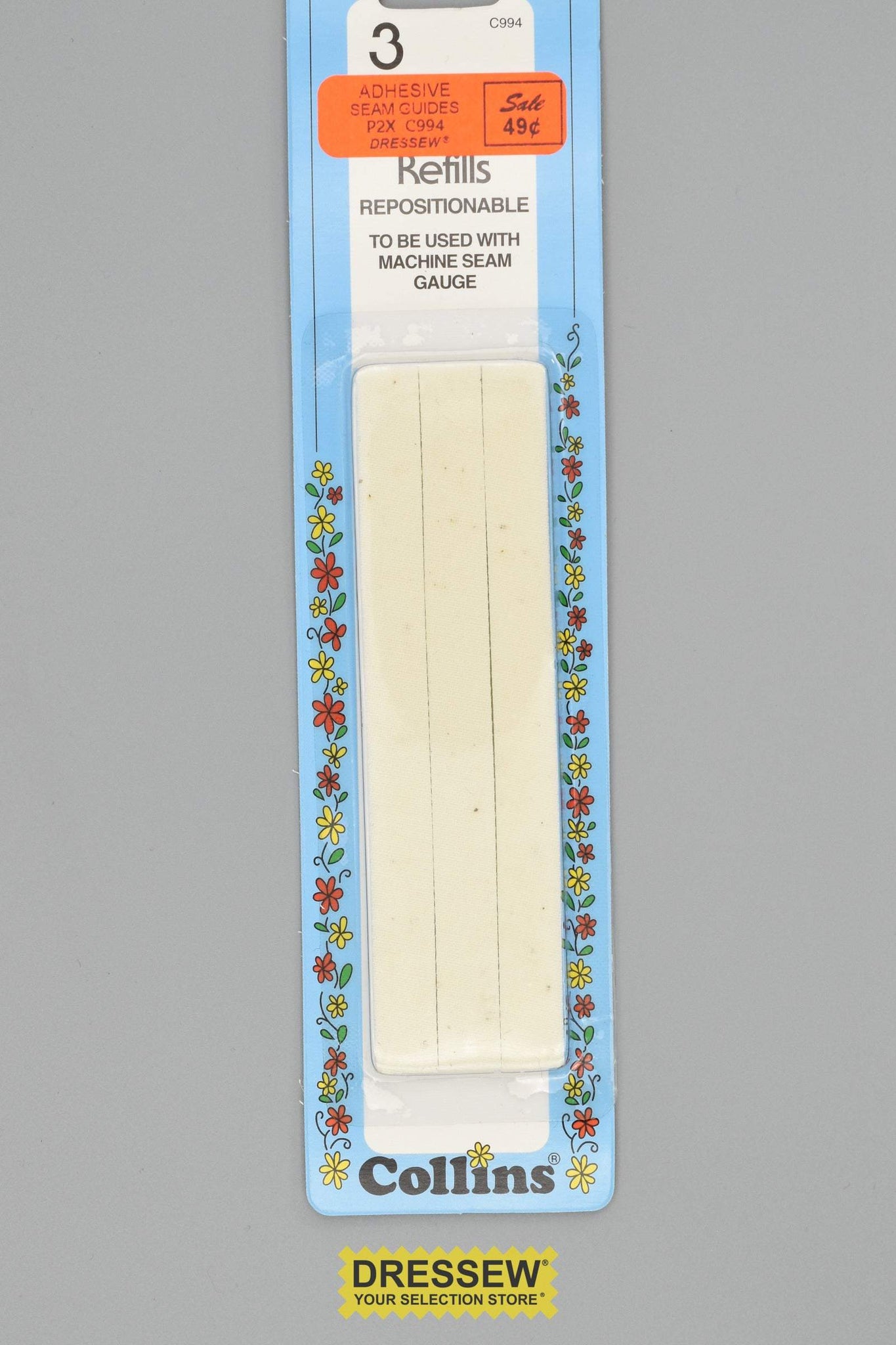 Adhesive Seam Guides