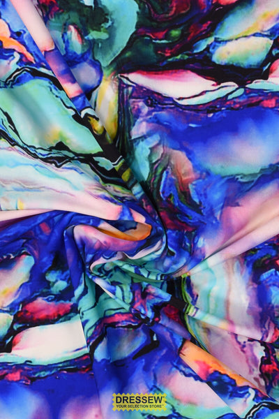 Agate Lycra Royal / Multi