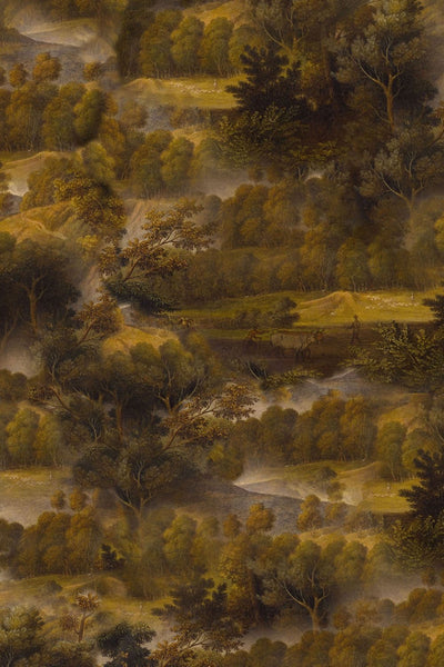 Among The Ferns Landscape By Hoffman Fauna