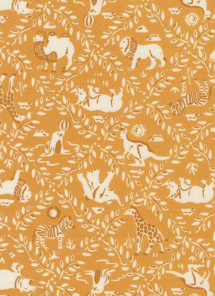 Animal Park Fun Animal Crackers By Stacy Iest Hsu For Moda Canary