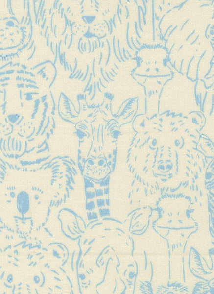 Animal Park Fun Big Happy Family By Stacy Iest Hsu For Moda Dove
