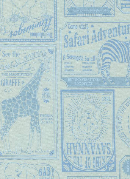 Animal Park Fun Vintage Zoo By Stacy Iest Hsu For Moda Water
