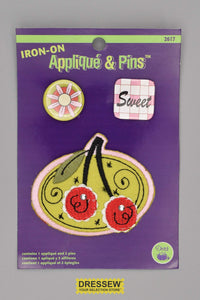 Applique & Pins Cherries