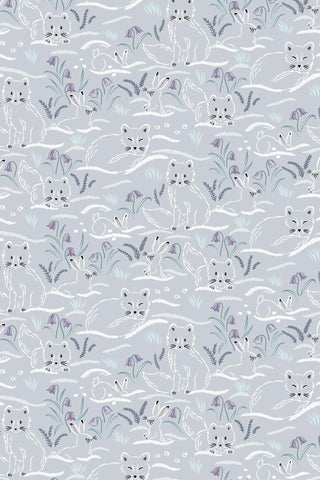 Arctic Adventure Haring Around By Lewis & Irene Light Grey