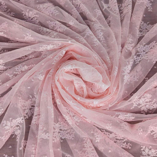 Ashley Stretch Lace Pink