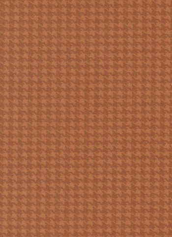 Autumn Gatherings Premium Flannel Houndstooth By Primitive Gatherings For Moda Butternut