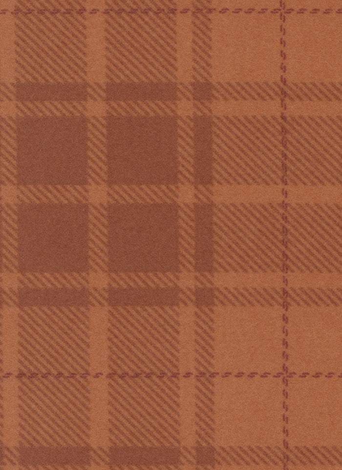Autumn Gatherings Premium Flannel Large Plaid By Primitive Gatherings For Moda Butternut