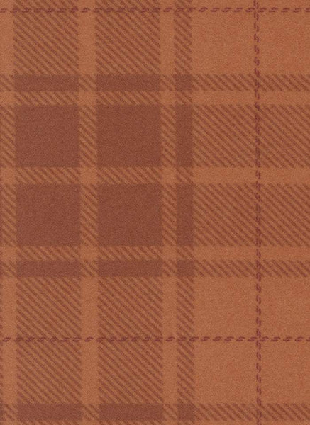 Autumn Gatherings Premium Flannel Large Plaid By Primitive Gatherings For Moda Butternut