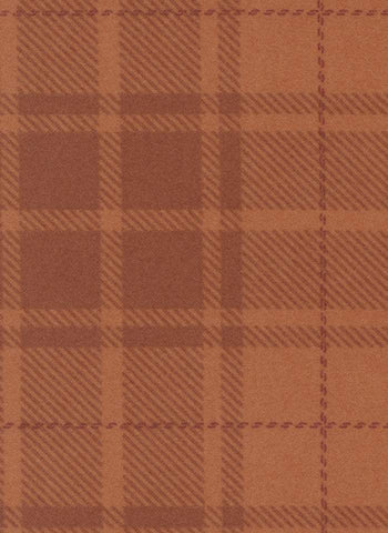 Autumn Gatherings Premium Flannel Large Plaid By Primitive Gatherings For Moda Butternut
