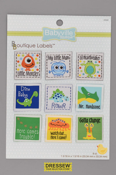Babyville Boutique Labels Boy Designs