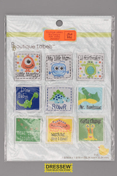 Babyville Boutique Labels Boy Designs