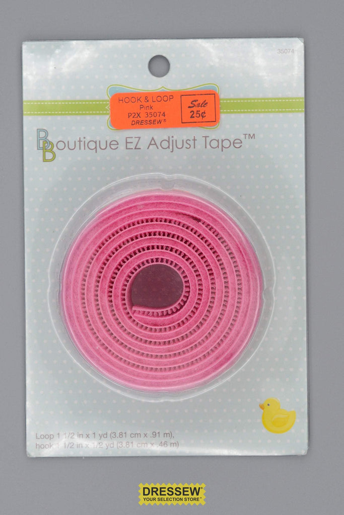 Babyville Hook & Loop Tape 38mm (1-1/2) Pink – Dressew Supply Ltd.
