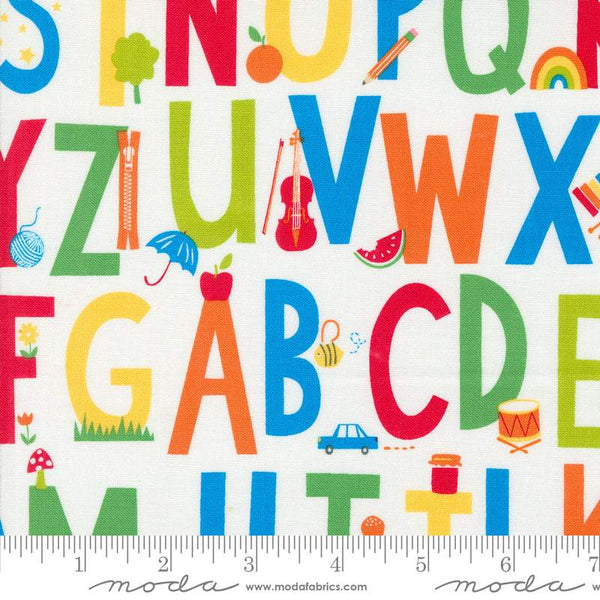 Back To School ABC's Childrens Text By Stacy Iest Hsu For Moda Paper
