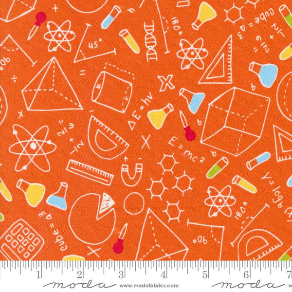 Back To School Math 'n Science By Stacy Iest Hsu For Moda Orange