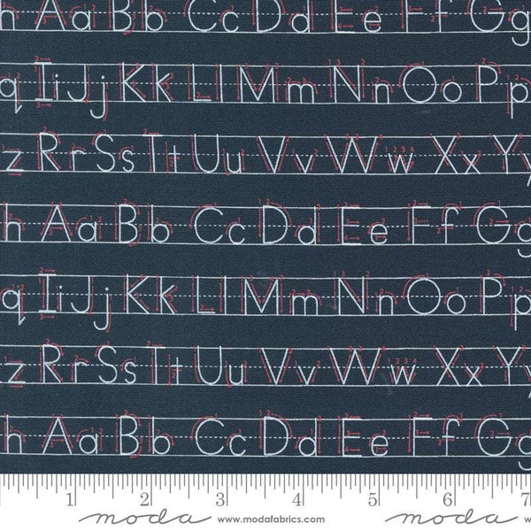 Back To School Writing Letters By Stacy Iest Hsu For Moda Blackboard