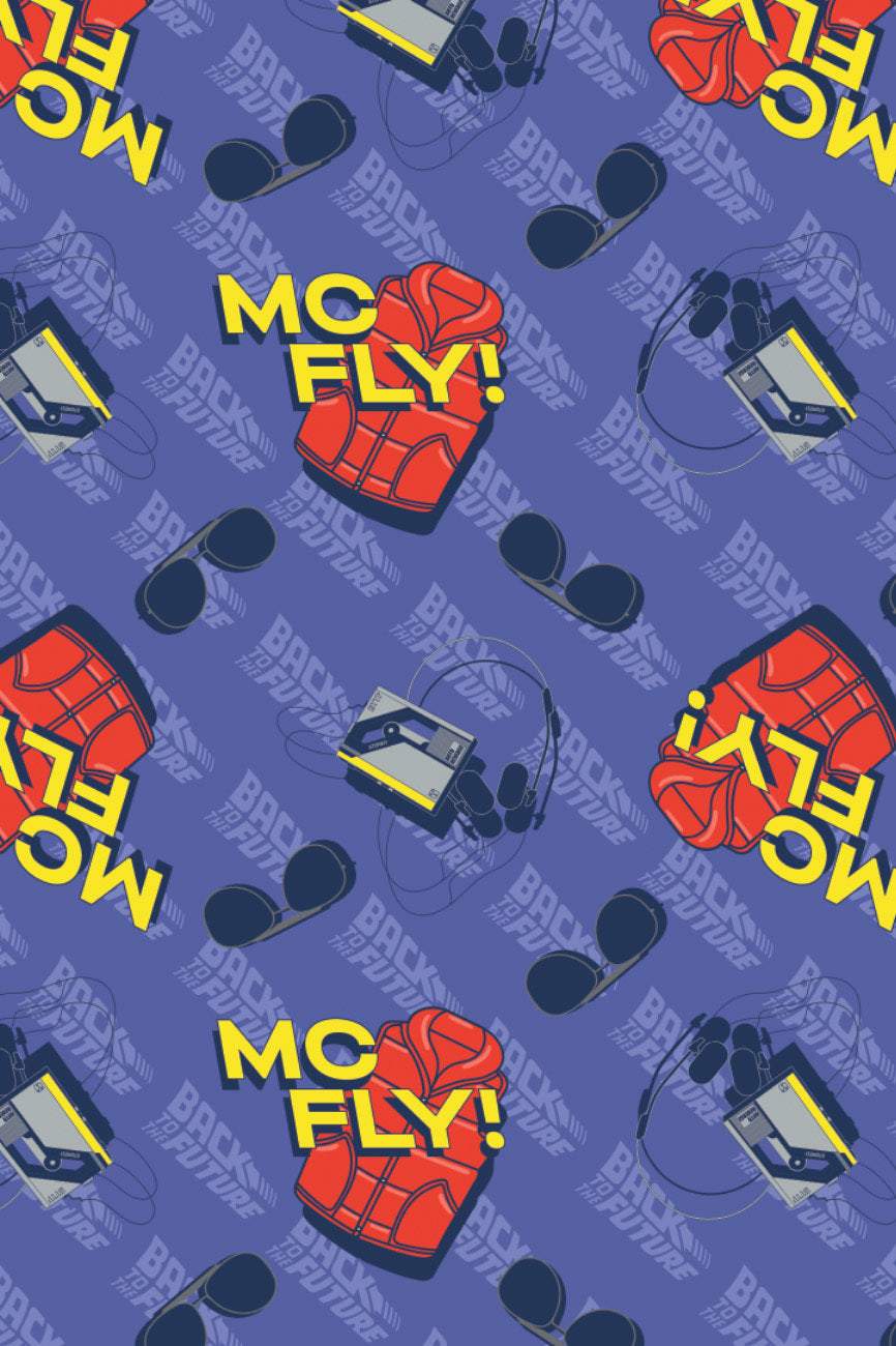 Back To The Future MCFLY Purple