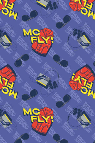 Back To The Future MCFLY Purple