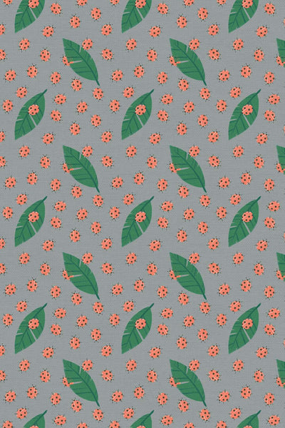 Backyard Bugs Lady Bug Grey