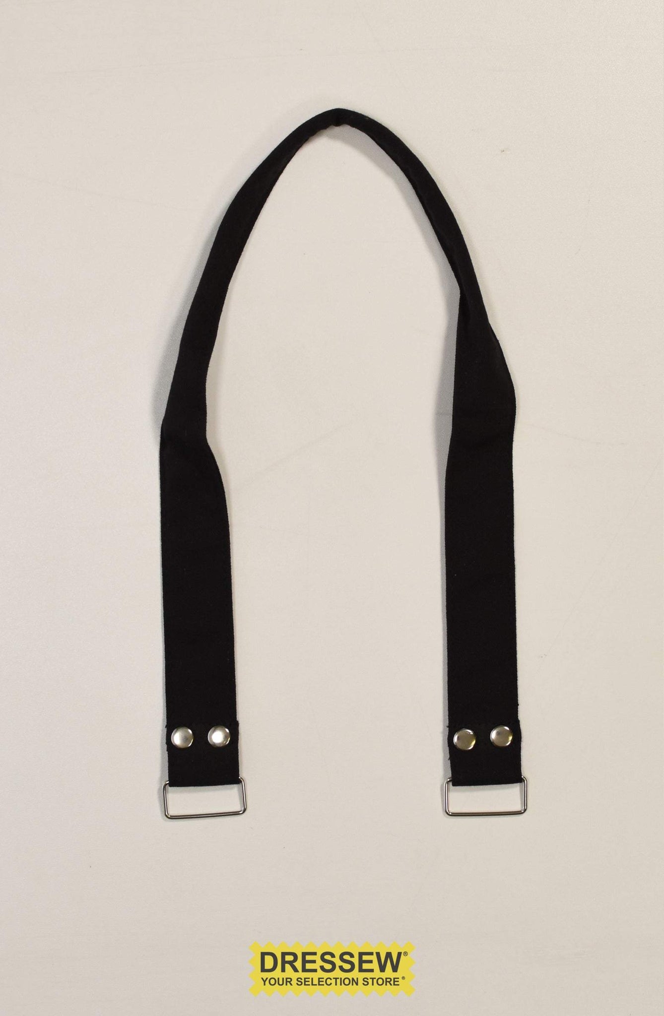 Bag Strap 1-1/4" x 26" Black Twill