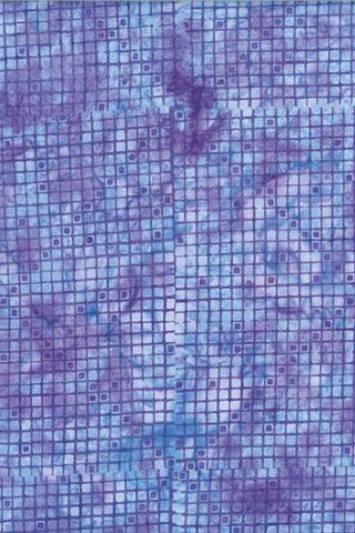 Bali Batik Tile Grid By Hoffman Sea Urchin