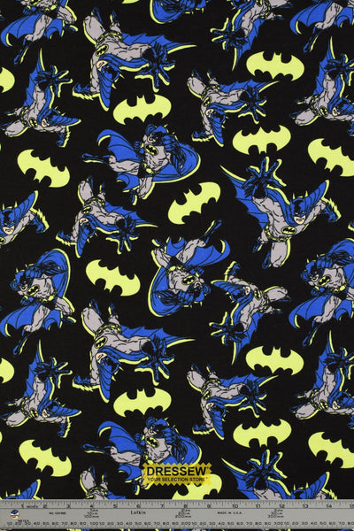 Batman Flannelette Black / Multi
