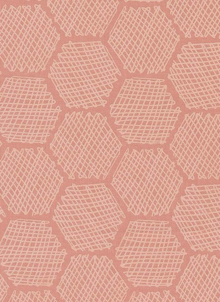 Bee Garden Honeycomb By Gingiber For Moda Carnation