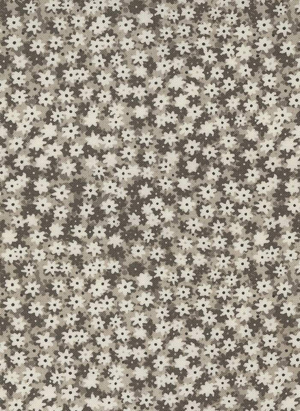 Bee Garden Small Floral By Gingiber For Moda Silver
