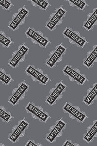 Beetlejuice Logo Grey