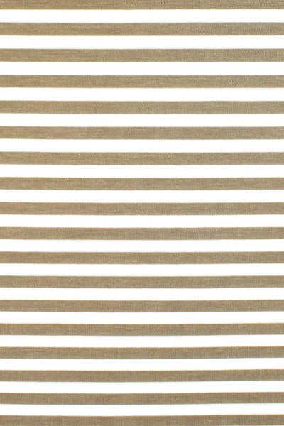 Bengal Stripe Double Knit Beige / Ecru