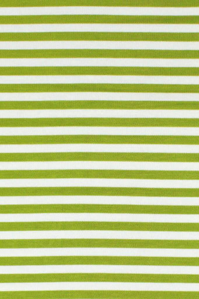 Bengal Stripe Double Knit Chartreuse / Ecru